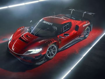 Ferrari 296 GT3, de la calle al circuito y con 600 caballos de fuerza