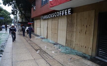 Marcha por Ayotzinapa: Estiman en más de 34 mdp las pérdidas económicas por actos vandálicos