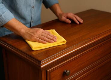 El secreto de limpieza para quitar el polvo con ingredientes caseros