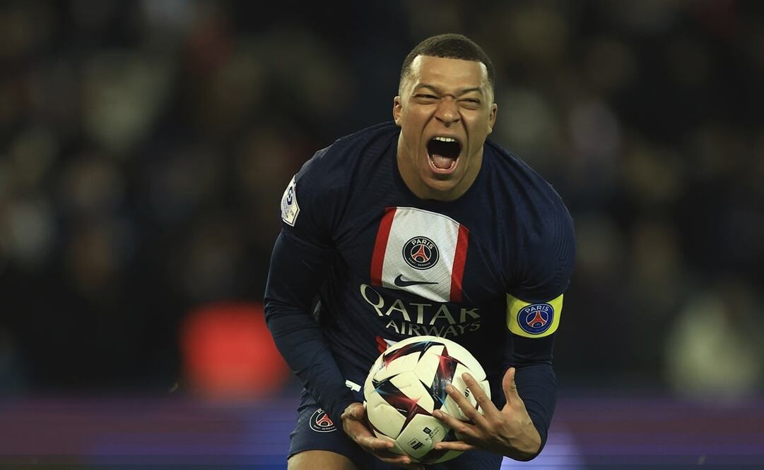 Kylian Mbappé con el Paris Saint-Germain / Foto: AP