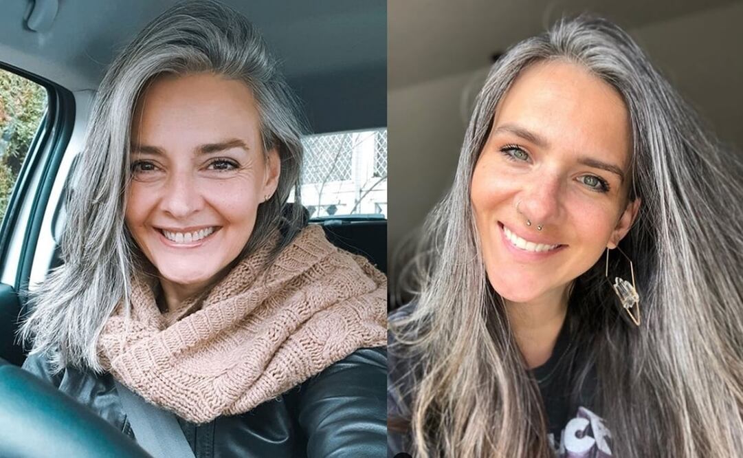 Las canas te harán lucir sofisticada y rebelde. Foto: Instagram