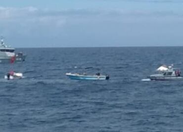 Rescatan con vida a tripulantes de embarcación desaparecida en las Islas Galápagos