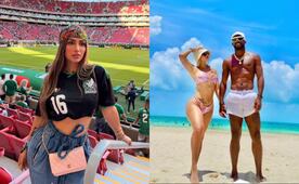 Esposa de Julián Quiñones conquista las redes y la comparan con Antonela y Georgina. FOTOS