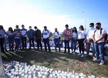 Exigen justicia para Ángel Yael, estudiante de la UG asesinado por la Guardia Nacional