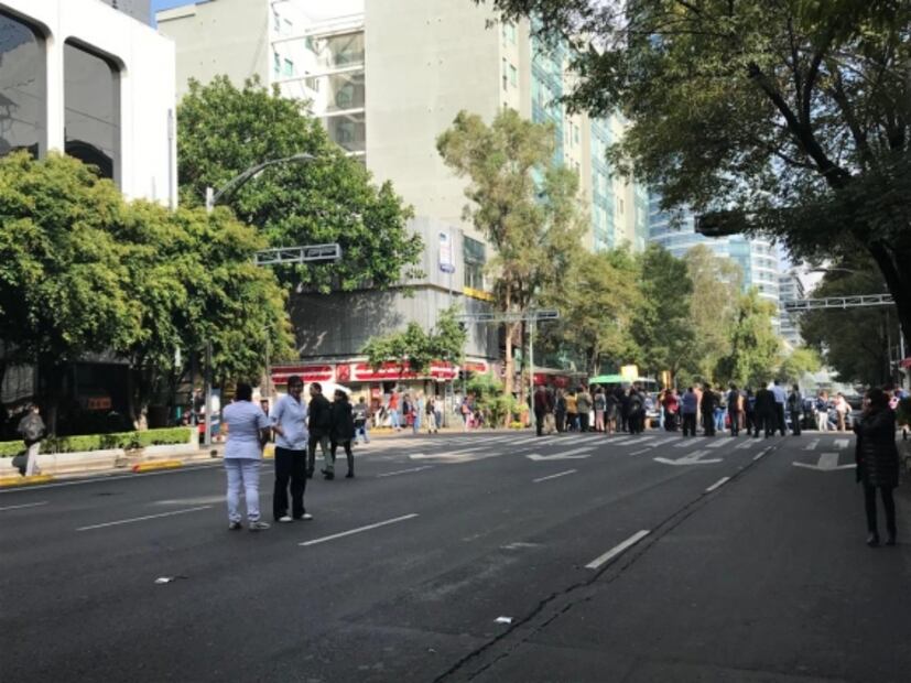 Realizan macrosimulacro en conmemoración de los sismos de 2017 y 1985