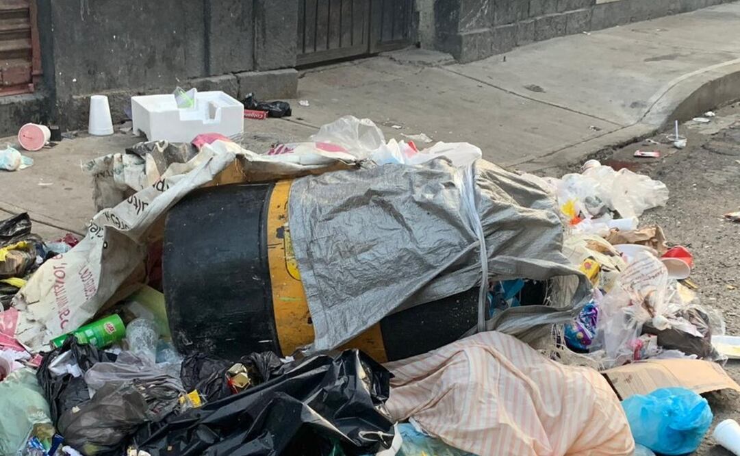 Un cadáver fue encontrado al interior de un tambo en el Centro Histórico. Foto: Twitter @RepordelCrimen