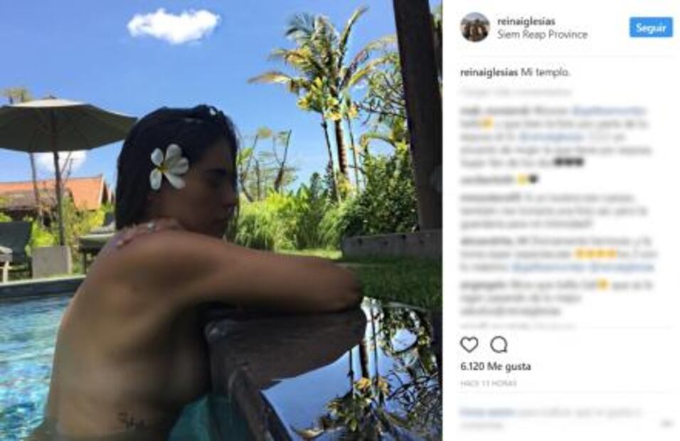 Galilea Montijo posa "topless"