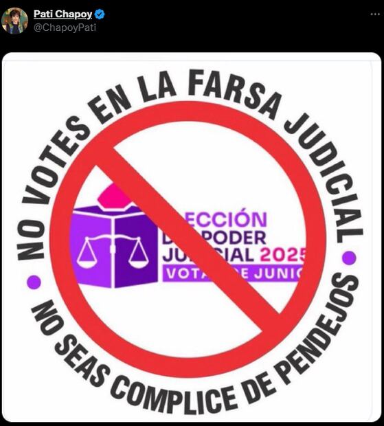 Foto: Vía X.