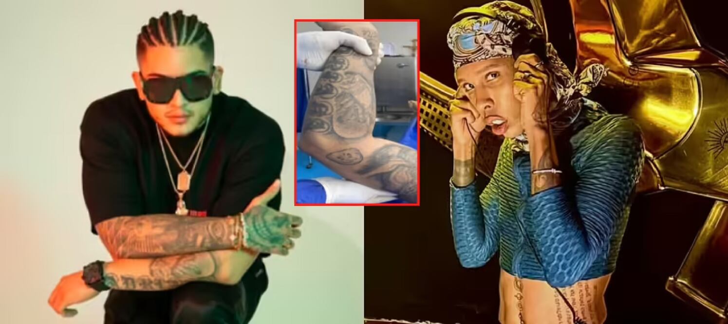 Los artistas B-King y Regio Clown. FOTO: REDES SOCIALES