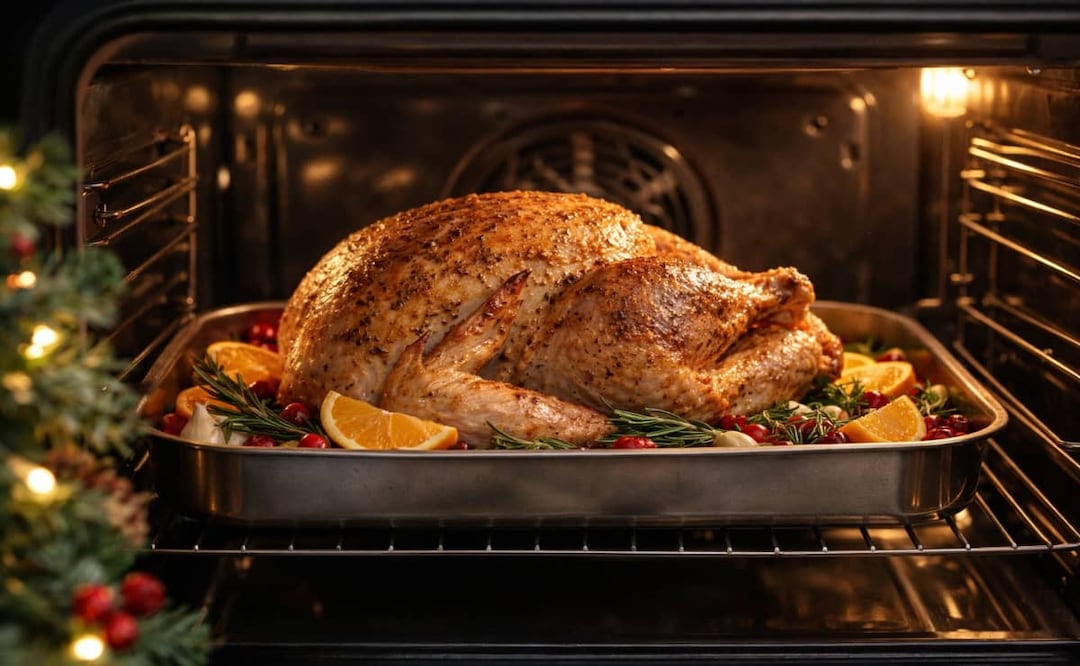 Consumo de pavo. Foto: Imagen creada con AI.