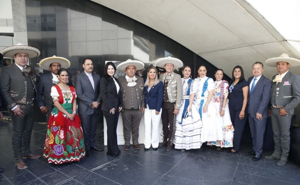 Exposición de Aguascalientes en el Senado de la República. Foto: Especial