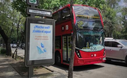 Ordenan retiro de paraderos con publicidad en Línea 7 de metrobús
