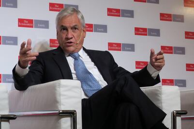 Video. Expresidente Piñera causa polémica en Chile por chiste misógino