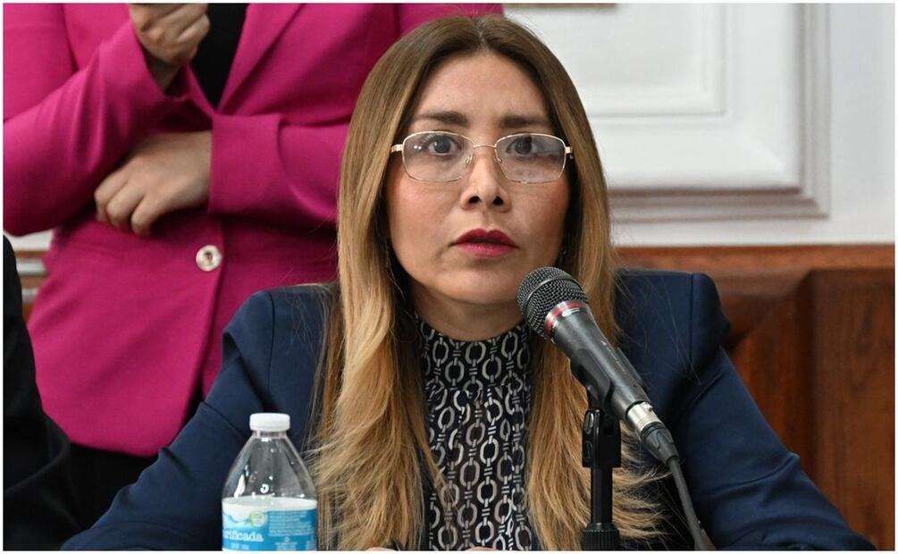 Anaid Elena Valero, candidata a la Fiscalía de la CDMX (22/11/2024). Foto: Luis Camacho / EL UNVIERSAL