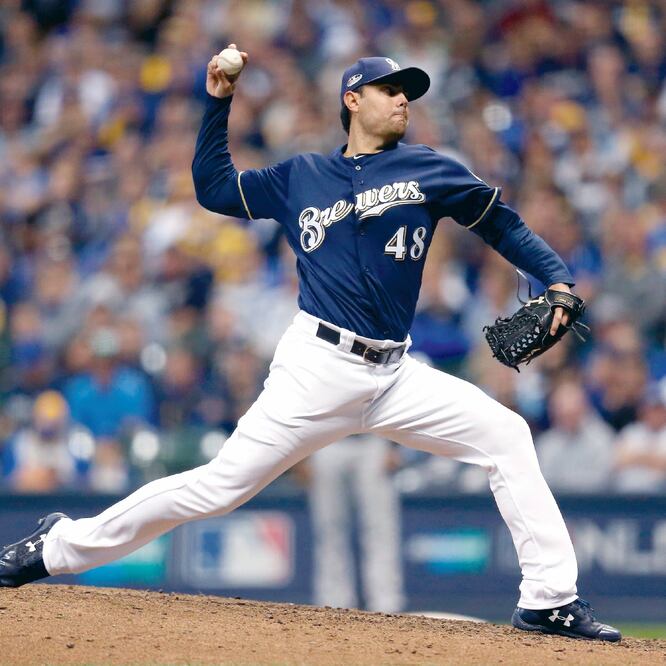 Joakim quiere asegurar un contrato por más de dos años en MLB. DYLAN BUELL. AFP