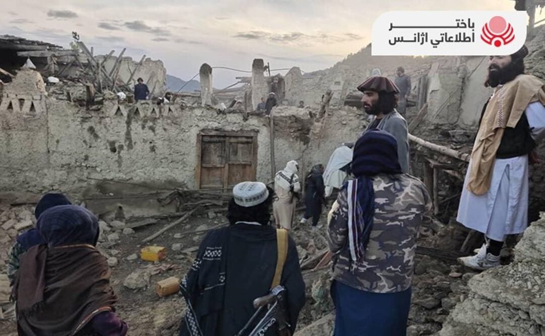 EL terremoto de magnitud 6 que sacudió la provincia de Paktika. Foto: Tomada del Twitter @BakhtarNA