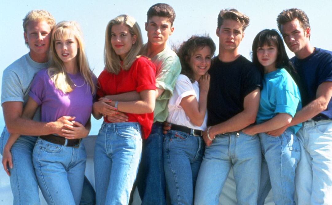 El elenco de la serie dio el último adiós a la eterna Brenda Walsh. Foto: Archivo