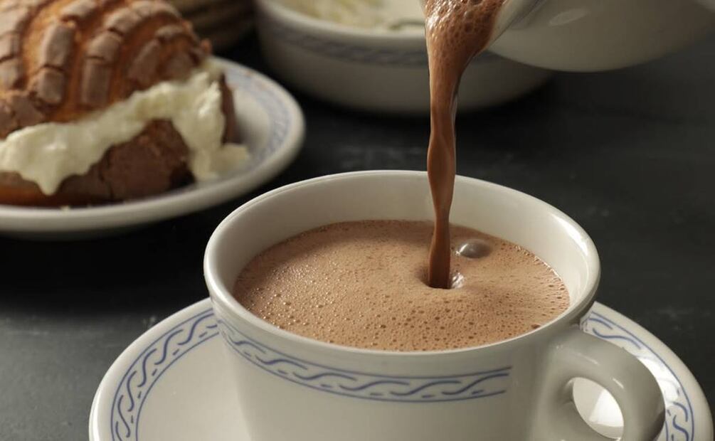 Chocolate caliente de El Cardenal. Foto: Instagram