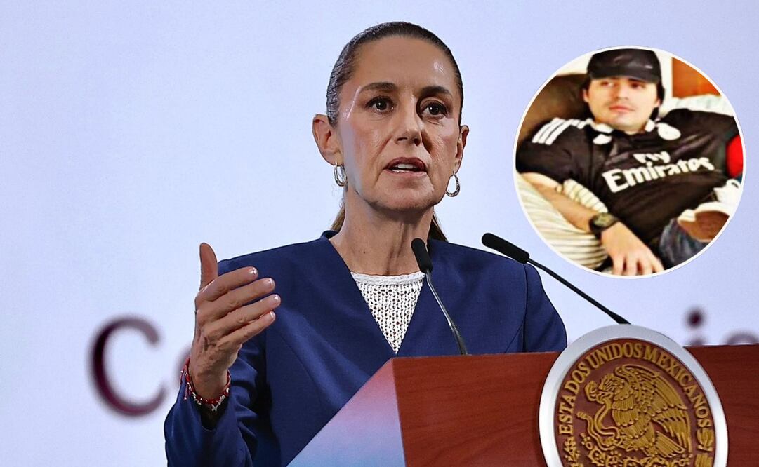 Claudia Sheinbaum habla en su conferencia matutina sobre el acuerdo de "El Mini Lic" con EU. Foto: Berenice Fregoso / EL UNIVERSAL