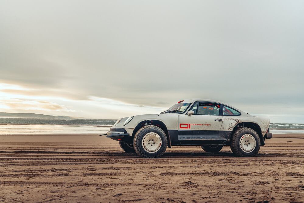 Crean coche para rally basado en el Porsche 911
