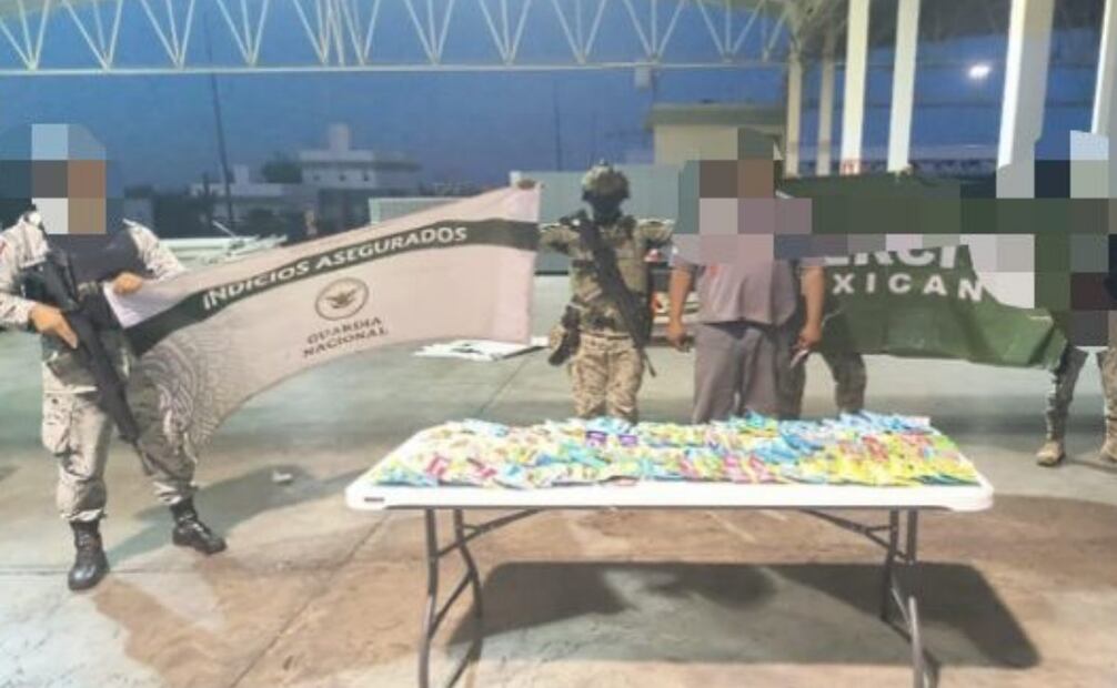 Aseguraron dos inmuebles, cuatro armas blancas, 26 vehículos, 49 cartuchos y cinco cargadores. Fotos: Mesa de Seguridad Sonora