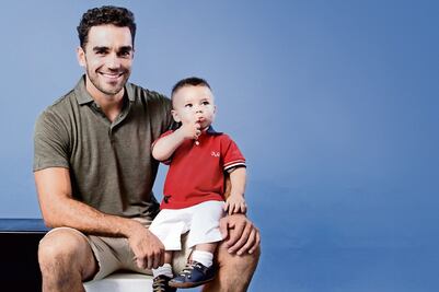 Marcus, un actor que cambia pañales