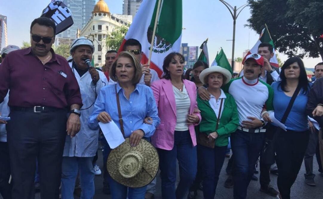 EN VIVO. Sigue la marcha "Mexicanos Unidos" contra Donald Trump 