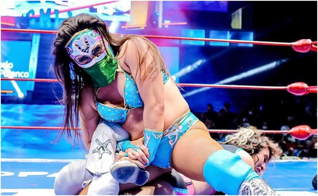 Amazonas, listas para defender máscaras y cabelleras en la Arena México / FOTO: CORTESÍA