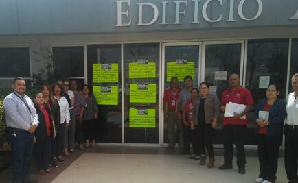 Trabajadores del ISSSTE se manifiestan en Zacatecas