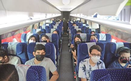 Menores neoleoneses viajan a Texas a vacunarse