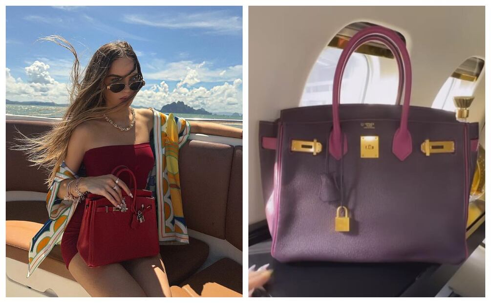 La nueva bolsa Birkin de Belinda es de la lujosa marca Hèrmes. Imagen: Instagram de Belinda.