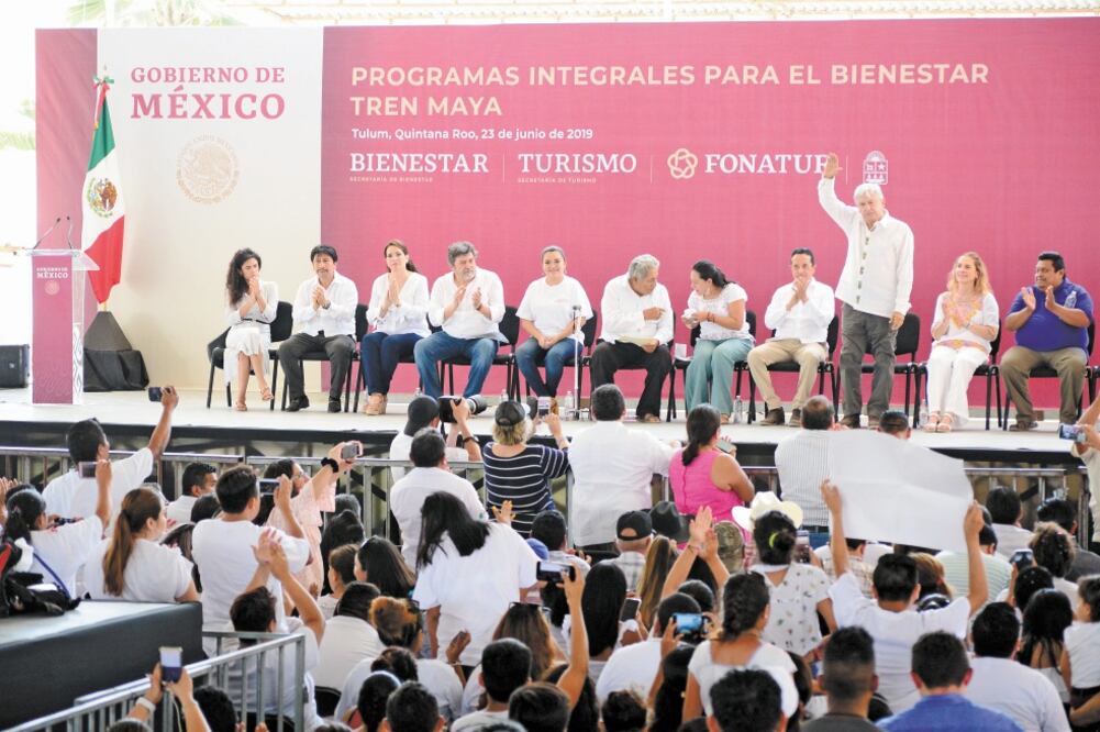 El presidente Andrés Manuel López Obrador anunció que el dinero por la venta de la Casa Maya irá a los pueblos más pobres de Quintana Roo. Foto/CORTESÍA