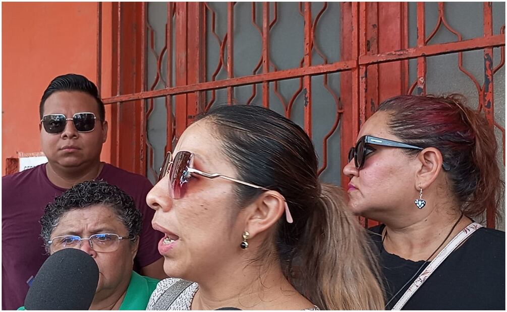 Rescatan instalaciones del SNTE en Yucatán luego de que docentes tomaran las instalaciones del sindicato para exigir la renuncia del dirigente B.J. Emmanuel González Chávez. Foto Especial