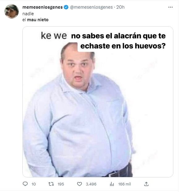 Foto: Captura de pantalla tomada de Twitter