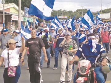 Ortega vuelve ilegales las protestas opositoras en Nicaragua
