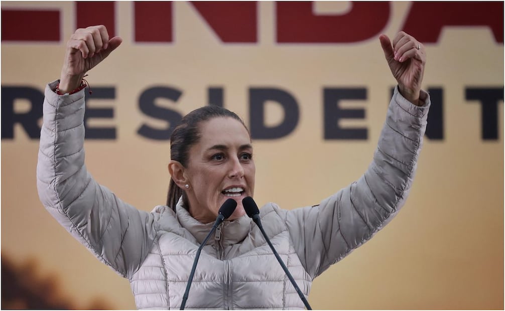 Candidata a la presidencia de México, Claudia Sheinbaum. Foto: EL Universal