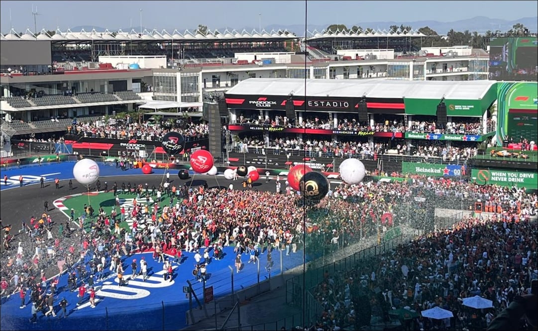 México vibró por décima ocasión con el Gran Premio de Fórmula 1 / FOTO: Alberto Vargas - EL UNIVERSAL