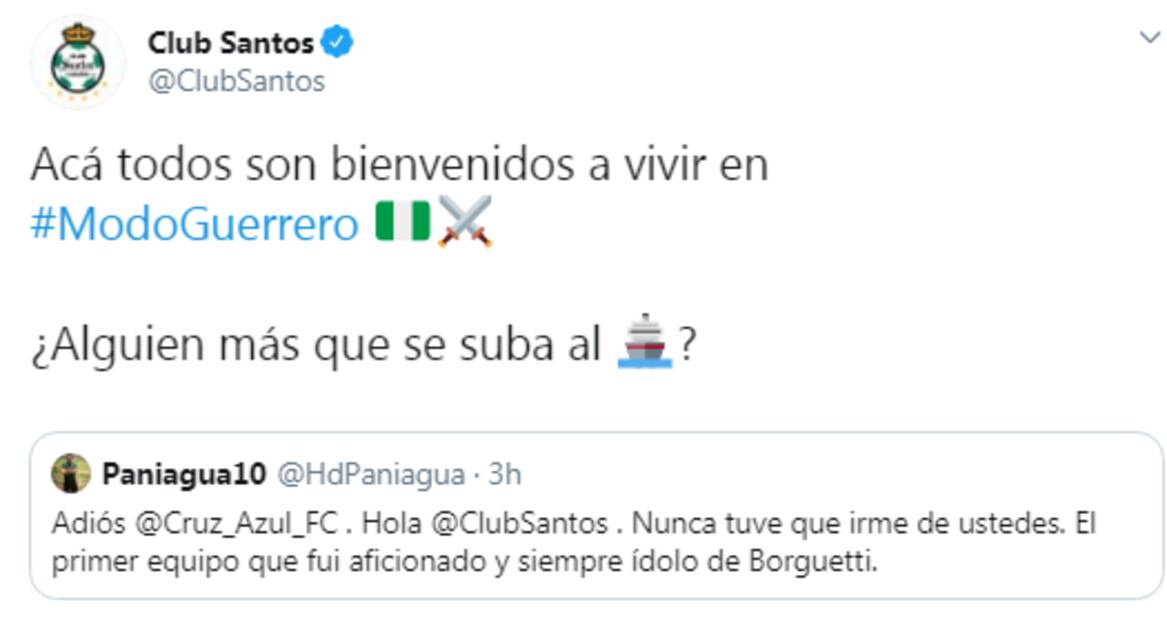 El Santos recibe a seguidores que 'abandonen' a Cruz Azul