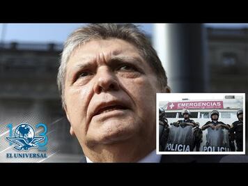Expresidente de Perú, Alan García, se dispara al ser arrestado por caso Odebrecht