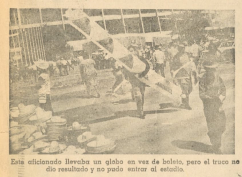 Toneladas de basura, peleas por boletos y propaganda política: así fue la inauguración del Mundial México 70