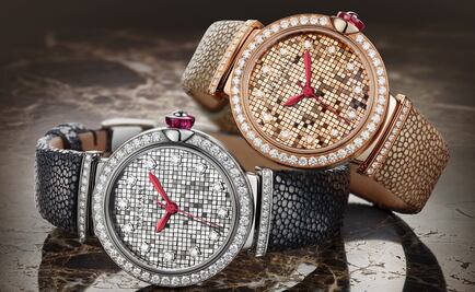 Bvlgari decora la esfera de Lvcea con mosaicos de oro