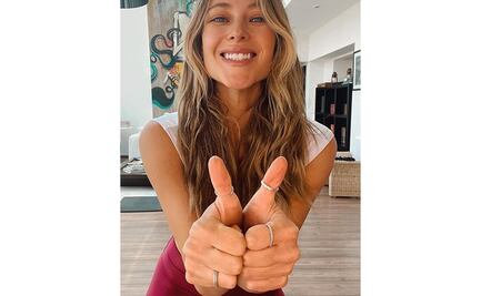 Vanessa Huppenkothen enseña de más durante transmisión en vivo