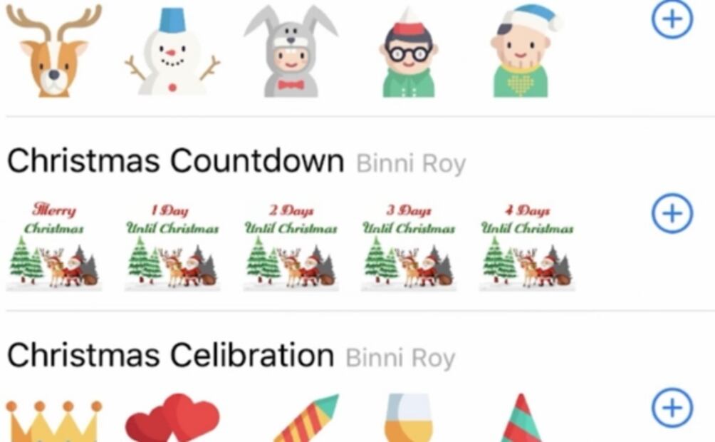 ¿Cómo descargar stickers navideños en WhatsApp?