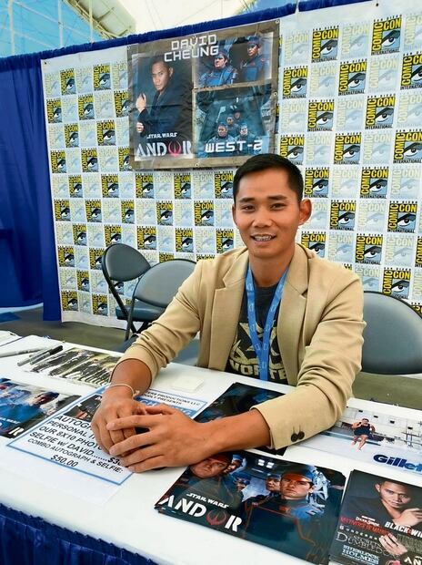 David Cheung, uno de los cinco actores que acudieron. Foto: Mario P- Skély / EL UNIVERSAL