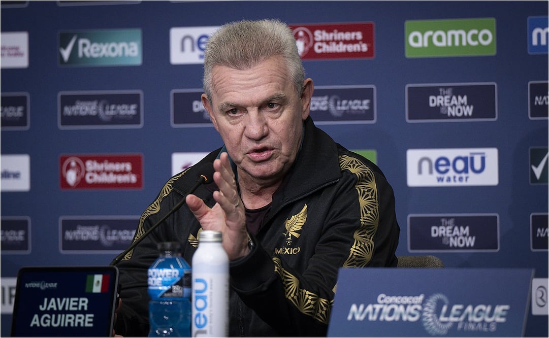 Javier Aguirre en conferencia de prensa | FOTO: Imago7