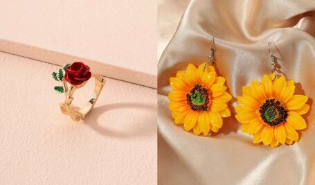 Accesorios en forma de flores que todas las plant ladies amarán