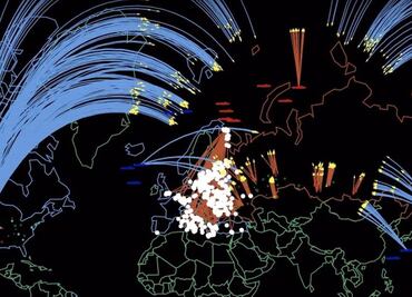 La simulación que muestra la devastación que causaría una guerra nuclear entre Rusia y EU