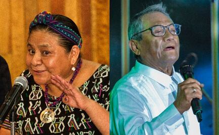 Rigoberta Menchú pide a los ancestros mayas que fortalezcan salud de Armando Manzanero