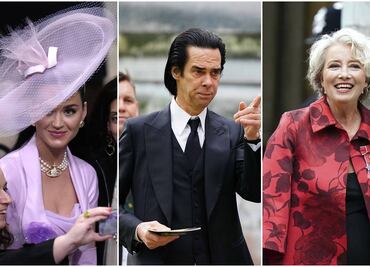 Katy Perry, Emma Thompson y Nick Cave, entre los famosos en la coronación de Carlos III