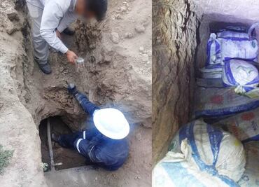 Localizan en Hidalgo un túnel utilizado para robo de combustible